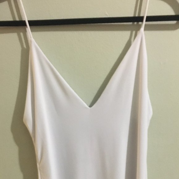 Fashion Nova - White Fitted Pencil Dress - Item#46 - Picture 2 of 7